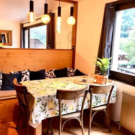 Apartement Vue Montage Magnifique 2Ch 5Mn Piste 3 Les Houches Extérieur photo