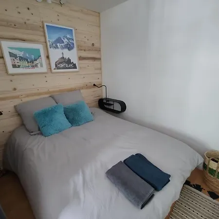 Apartement Vue Montage Magnifique 2Ch 5Mn Piste 3 Les Houches Extérieur photo