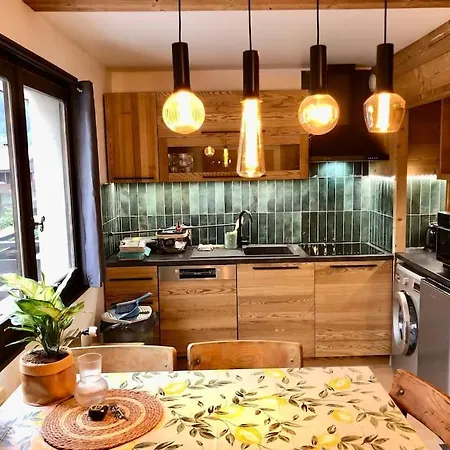 Apartement Vue Montage Magnifique 2Ch 5Mn Piste 3 Les Houches Extérieur photo